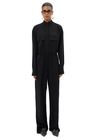 AIRE GRIS NOIR JUMPSUIT