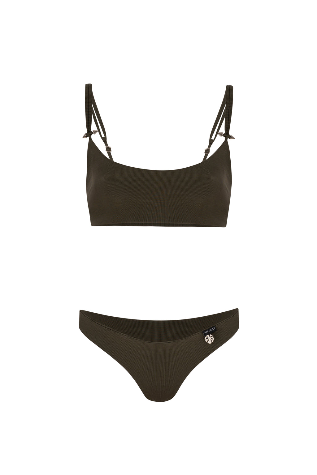 KHAKI BIKINI SET ANNAFOXY