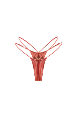 MUSE TERRACOTTA BIKINI BOTTOM - Women's Bikini bottom | ANNAFOXY