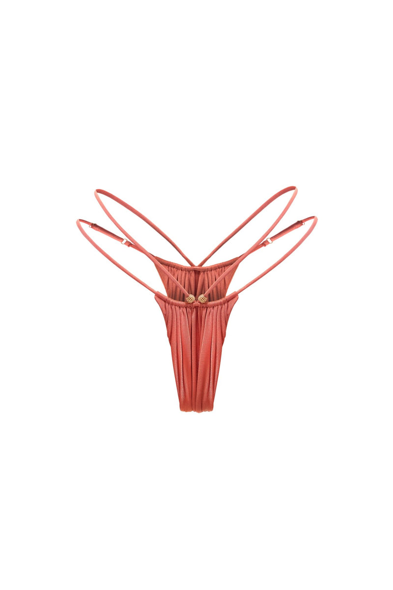 MUSE TERRACOTTA BIKINI BOTTOM