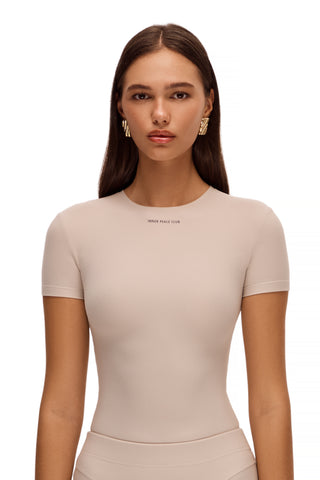 FLUX BEIGE T-SHIRT