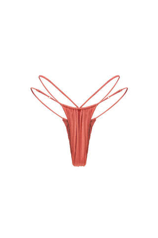 MUSE TERRACOTTA BIKINI BOTTOM - Women's Bikini bottom | ANNAFOXY