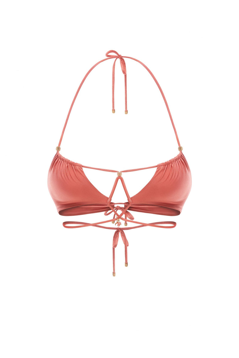 MUSE TERRACOTTA BIKINI TOP