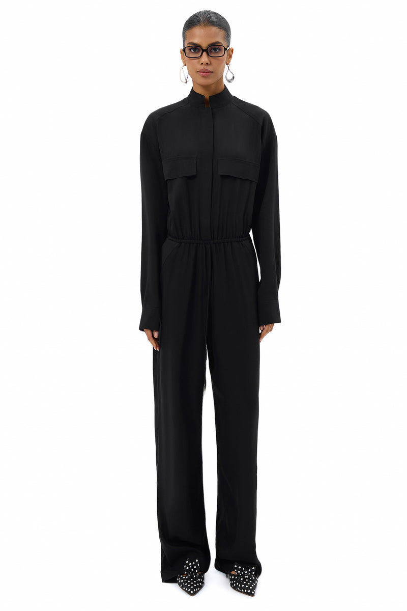AIRE GRIS NOIR JUMPSUIT