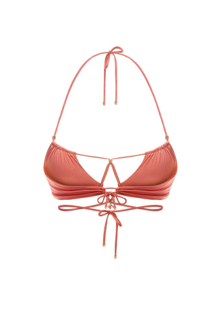 MUSE TERRACOTTA BIKINI TOP - Women's Bikini top | ANNAFOXY