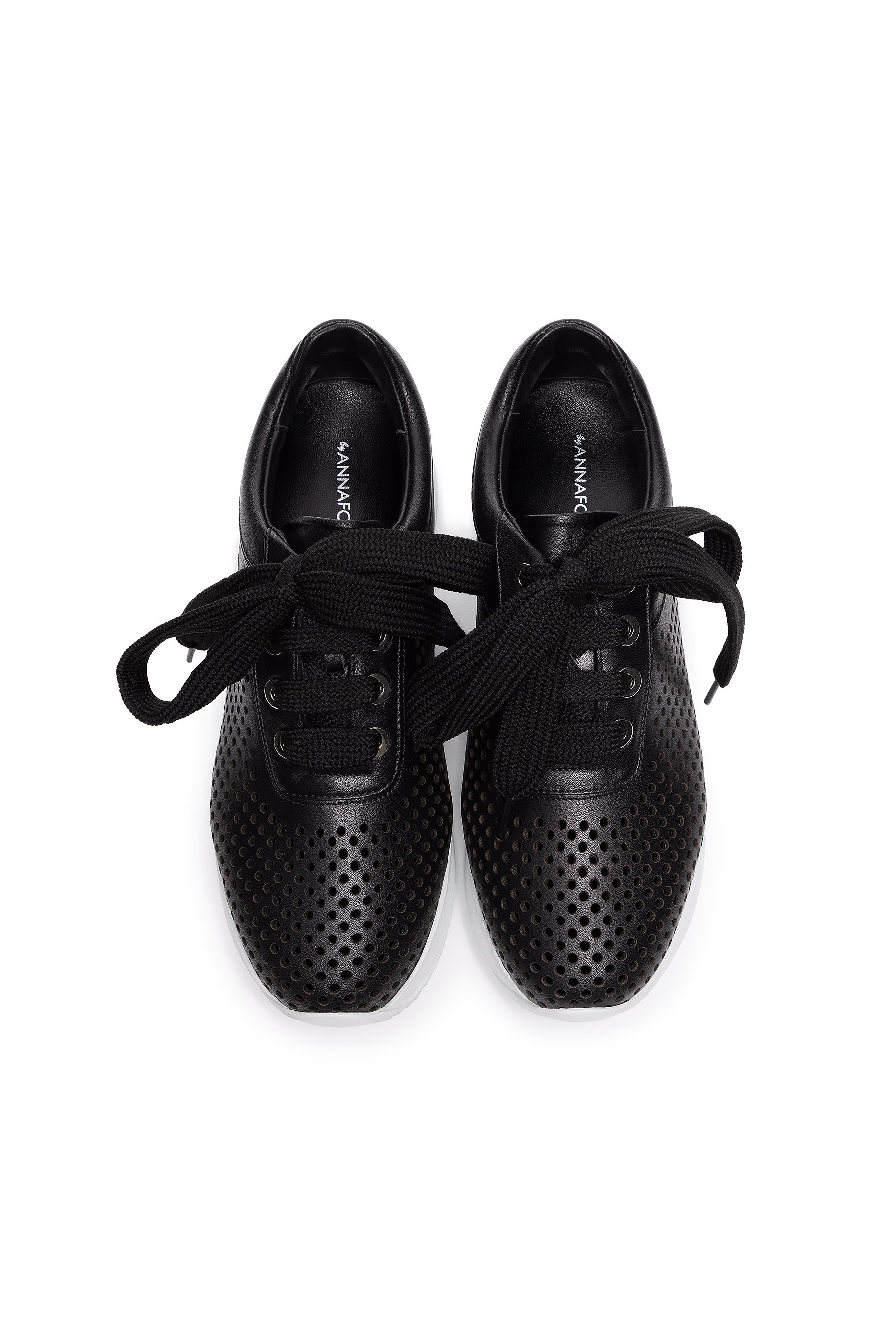 Black DOT MASTER SNEAKERS womens leather SNEAKERS | ANNAFOXY 39 | US 8.5 Black DOT MASTER SNEAKERS womens leather SNEAKERS | ANNAFOXY 39 | US 8.5