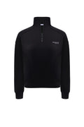 CALME NOIR HALF-ZIP