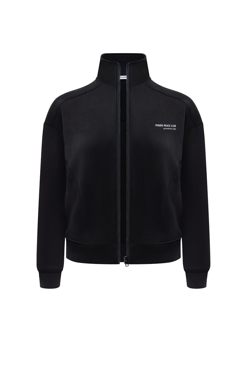 CALME NOIR FULL-ZIP