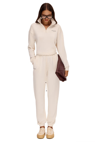 CALME CREAMY HALF-ZIP