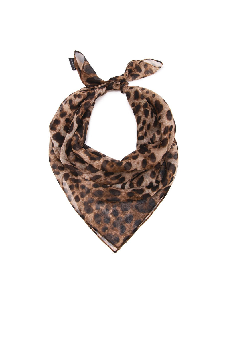 NYX LEOPARD SILK BANDANA