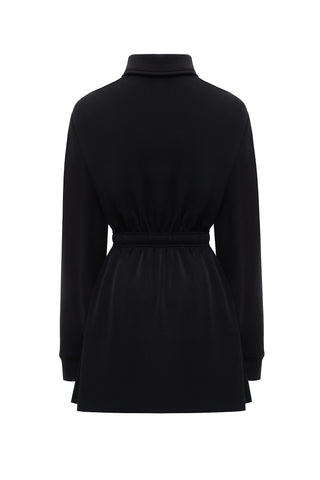 CALME NOIR MINI DRESS