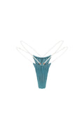 MUSE TEAL BIKINI BOTTOM
