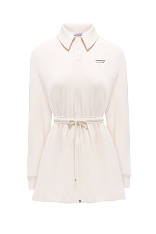 CALME CREAMY MINI DRESS