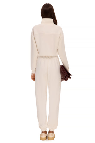 CALME CREAMY HALF-ZIP
