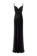 EVE NOIR MAXI SILK DRESS