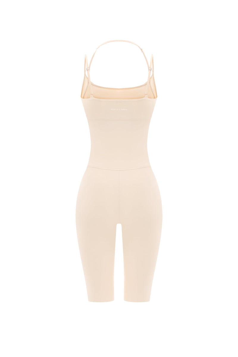 FLUX VANILLA DOUBLE CAMI CATSUIT