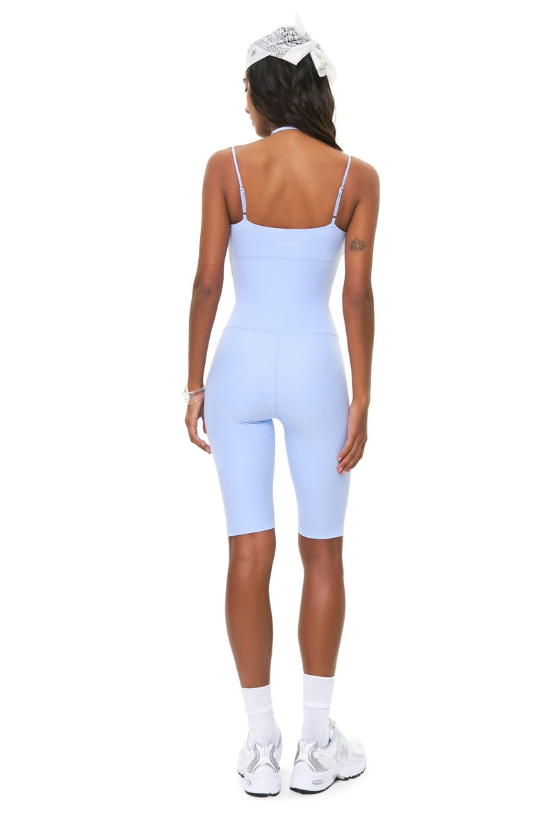 FLUX BLUE DOUBLE CAMI CATSUIT