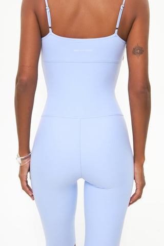 FLUX BLUE DOUBLE CAMI CATSUIT
