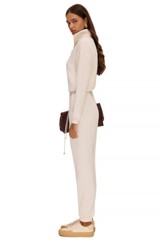 CALME CREAMY HALF-ZIP