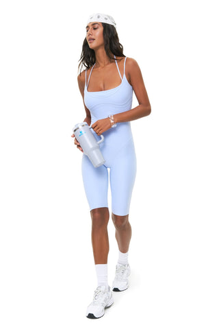 FLUX BLUE DOUBLE CAMI CATSUIT