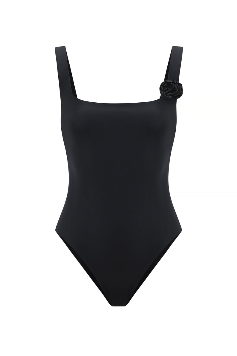 BLACK ROSE BODYSUIT