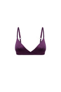 EVE PLUM SILK BRA