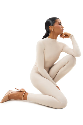 FLUX BEIGE CATSUIT
