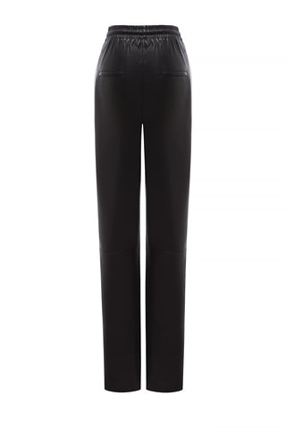 OVERSIZE VEGAN LEATHER JOGGERS