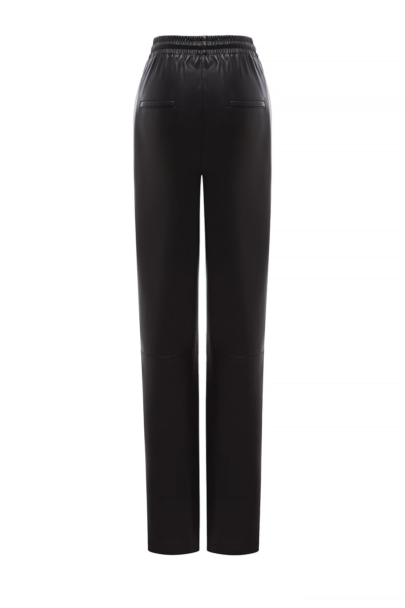 OVERSIZE VEGAN LEATHER JOGGERS