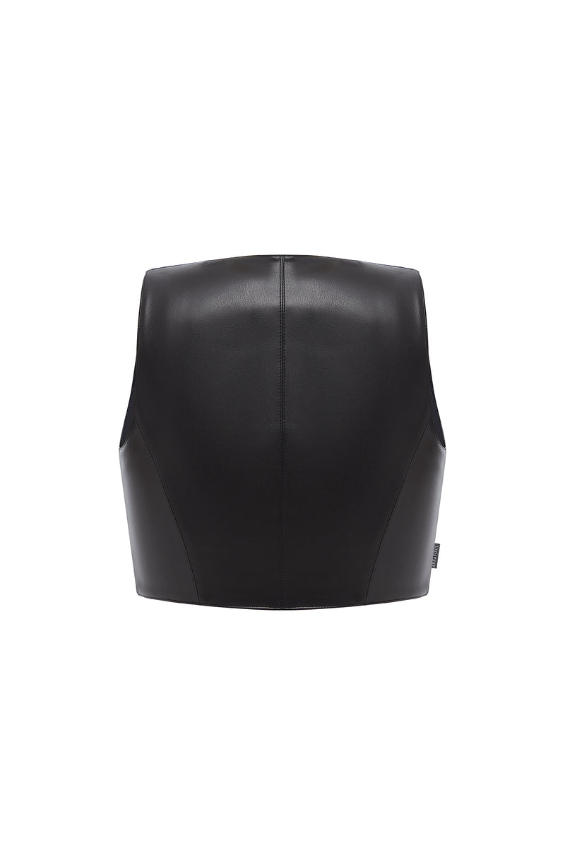 WOMEN'S VEGAN HARNESS VEST