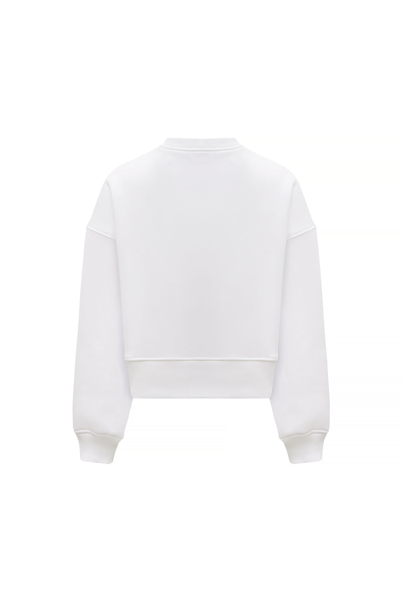 OVERSIZE OFF-WHITE SWEATSHIRT