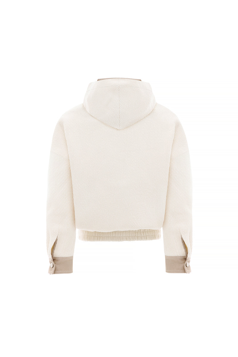 NUAGE DU MATIN WOOL BOMBER
