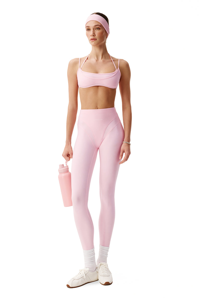 FLUX PINK STIRRUP TIGHTS