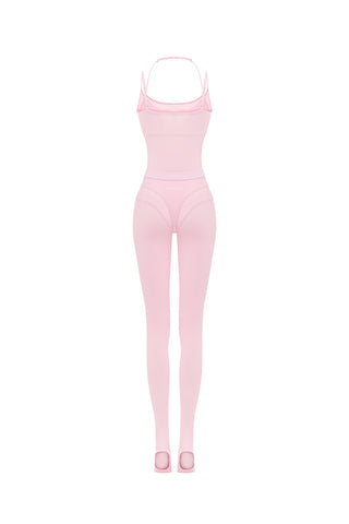 FLUX PINK CAMI CATSUIT