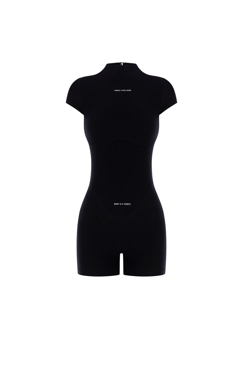 FLUX NOIR MINI CATSUIT