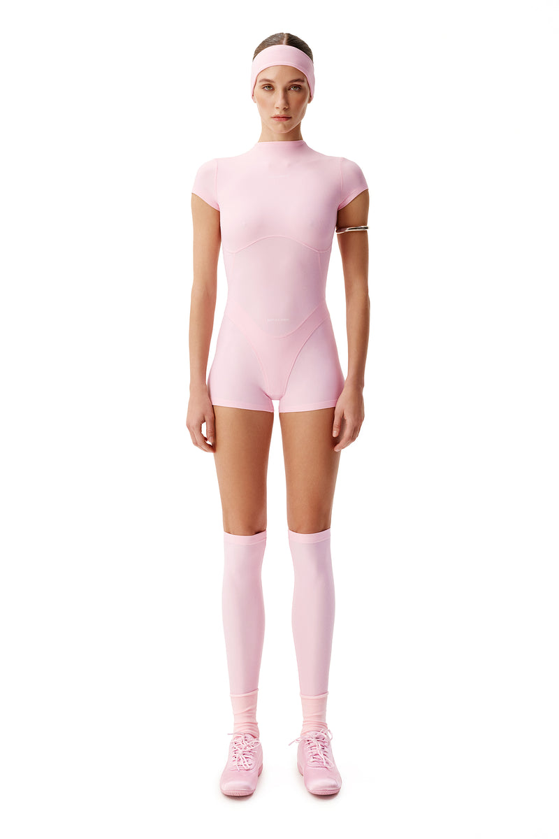 FLUX PINK MINI CATSUIT