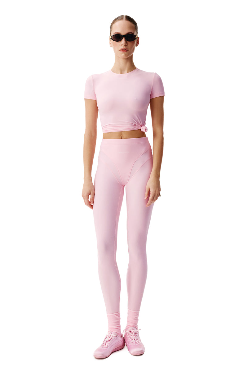 FLUX PINK STIRRUP TIGHTS