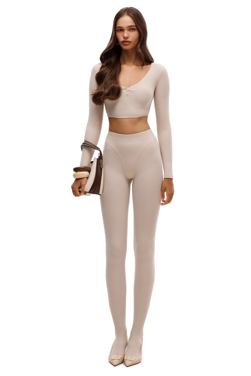 FLUX BEIGE TIGHTS