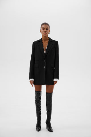 NOIR OVERSIZE JACKET