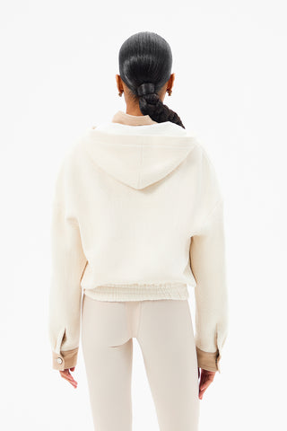 NUAGE DU MATIN WOOL BOMBER