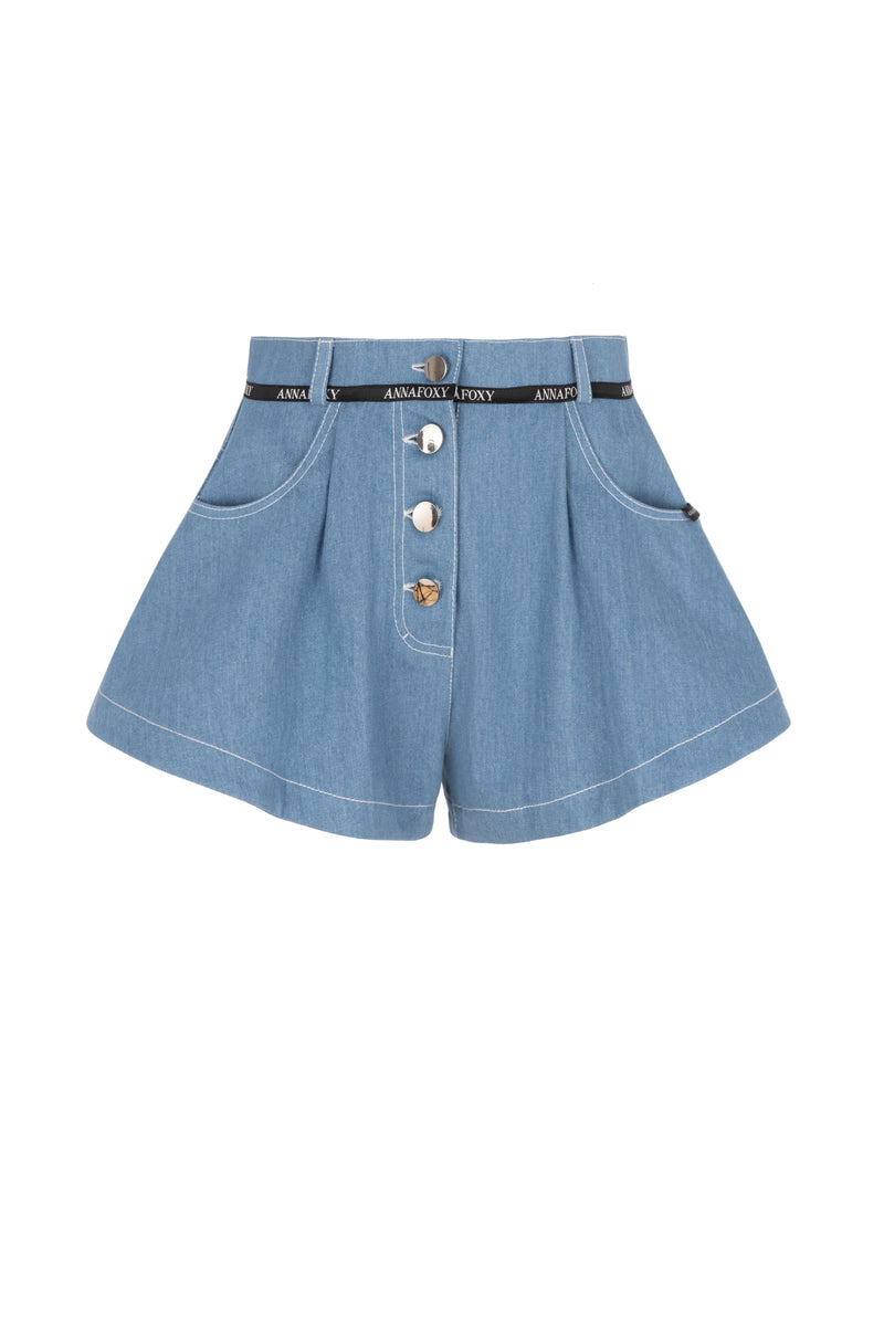 LEILA BLUE JEANS SHORTS