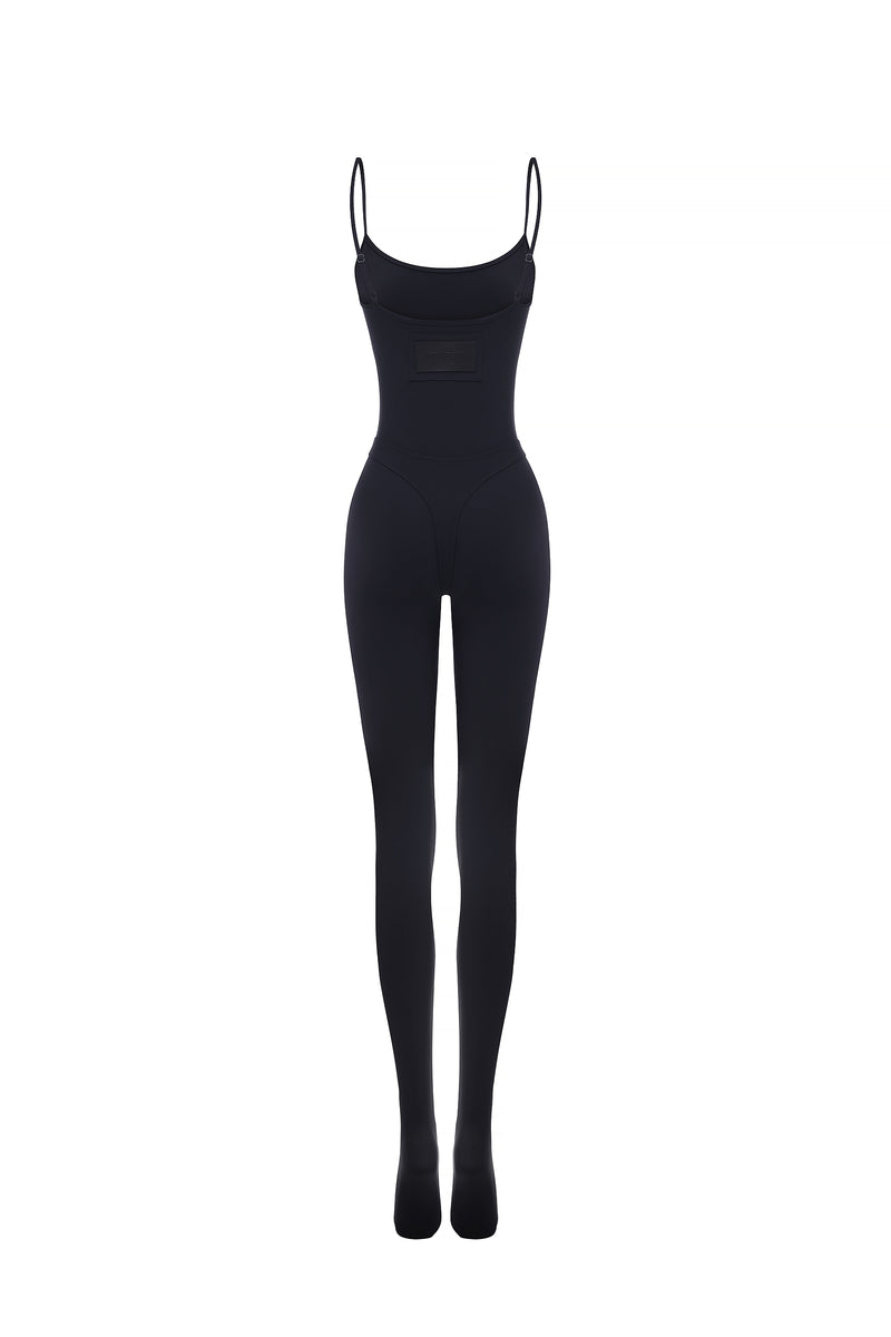 BASIC COMPRESSION FOOTED CATSUIT
