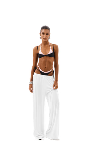 DOUBLE LAYER SET SOFT PINK | BLACK