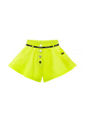 LEILA FRESH GREEN JEANS SHORTS