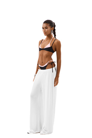 DOUBLE LAYER SET SOFT PINK | BLACK