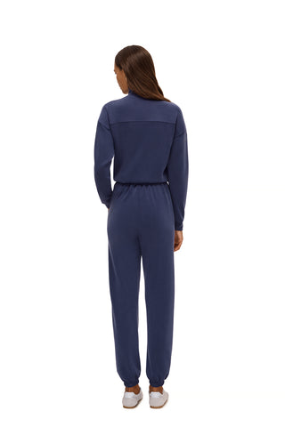 CALME NAVY BLUE JOGGERS