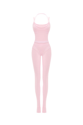 FLUX PINK CAMI CATSUIT