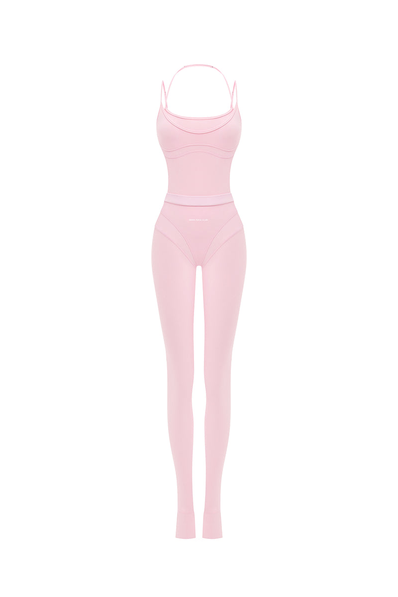 FLUX PINK CAMI CATSUIT