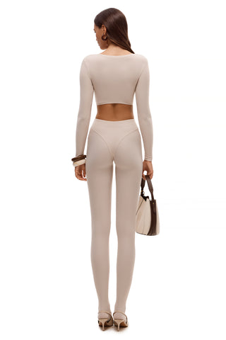 FLUX BEIGE TIGHTS