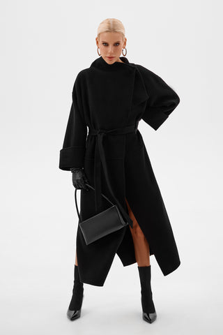 NOIR CLASSIQUE WOOL COAT